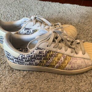 Rare Adidas Superstar 'All Day I dream about...' sneakers